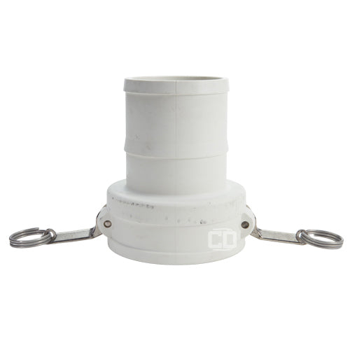 Food Grade Poly 4" Female Camlock to Hose Shank (USA)