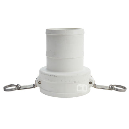 Food Grade Poly 4" Female Camlock to Hose Shank (USA)