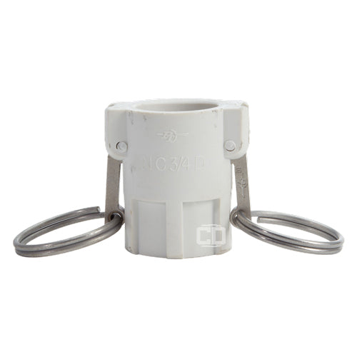 Food Grade Poly 3/4" Female Camlock x 3/4" Female NPT (USA)