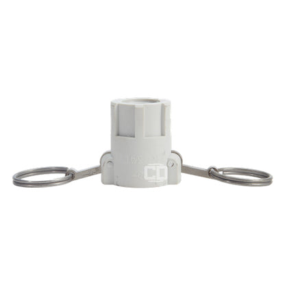 Food Grade Poly 3/4" Female Camlock x 3/4" Female NPT (USA)