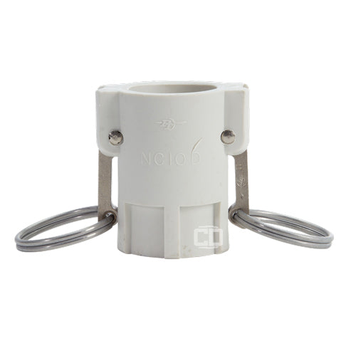 Food Grade Poly 1" Female Camlock x 1" Female NPT (USA)