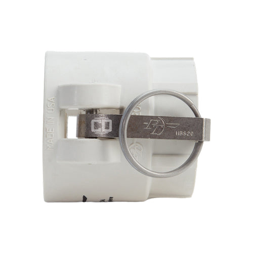 Food Grade Poly 2" Female Camlock x 2" Female NPT (USA)