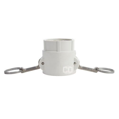 Food Grade Poly 2" Female Camlock x 2" Female NPT (USA)