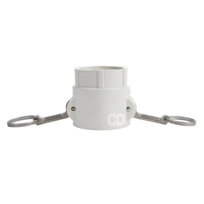 Food Grade Poly 2" Female Camlock x 2" Female NPT (USA)