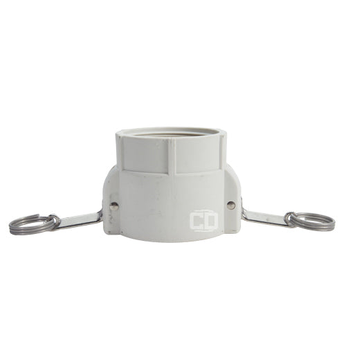 Food Grade Poly 3" Female Camlock x 3" Female NPT (USA)