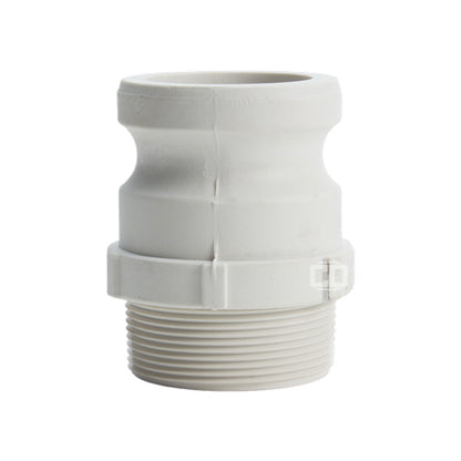 Food Grade Poly 2" Male Camlock x 2" Male NPT (USA)