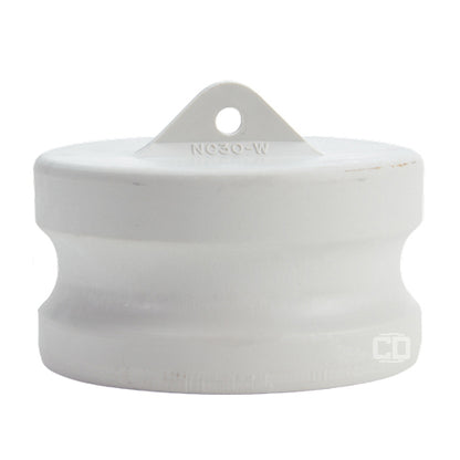 Food Grade Poly 3" Male Camlock Dust Plug (USA)
