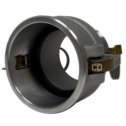 Aluminum Sta-Lok II 1 1/2" Female Camlock x 1 1/2" Male NPT (USA)