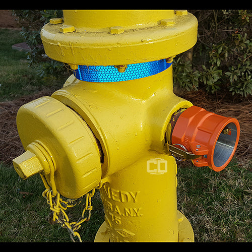 Aluminum 2 1/2" Female Camlock x 2 1/2" Female NH Fire Hose