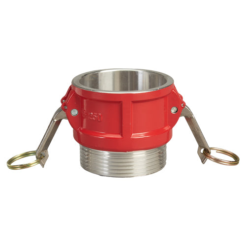 Aluminum 2 1/2" Female Camlock x 2 1/2" Male NH Fire Hose