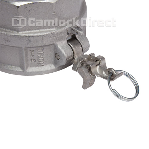 Aluminum Locking 4" Female Camlock x 4" Female NPT (USA)