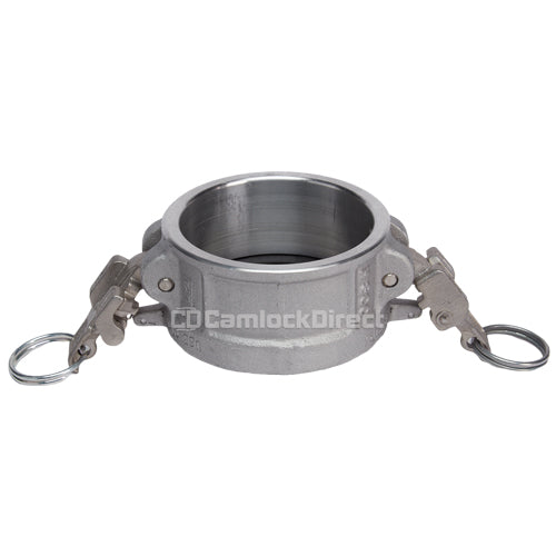 Aluminum Locking 3" Female Camlock Dust Cap (USA)