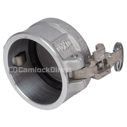 Aluminum Locking 3" Female Camlock Dust Cap (USA)