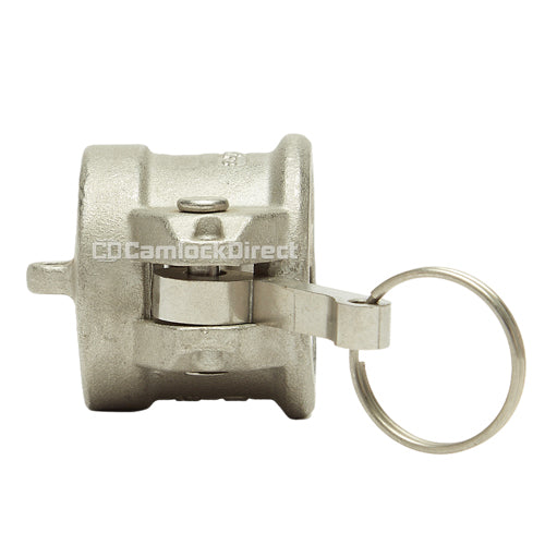 Stainless Steel 1" Camlock Female Dust Cap