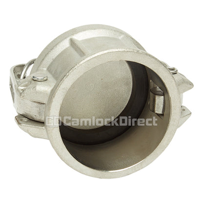 Stainless Steel 2" Camlock Female Dust Cap