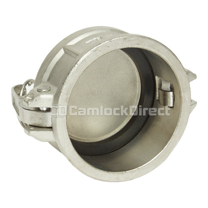 Stainless Steel 3" Camlock Female Dust Cap