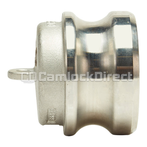 Stainless Steel 2" Camlock Male Dust Plug