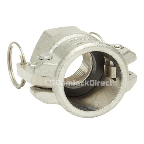 Stainless Steel 1" Female Camlock x 1" Female NPT