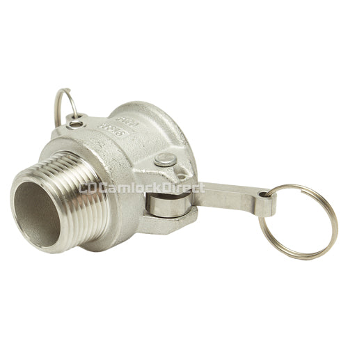 Stainless Steel 1" Female Camlock x 1" Male NPT