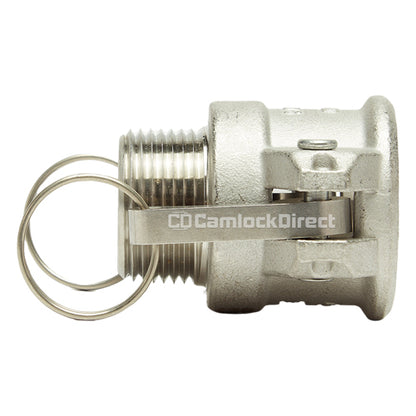 Stainless Steel 1" Female Camlock x 1" Male NPT