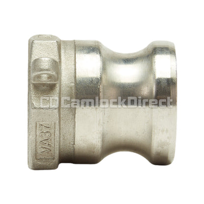 Stainless Steel 1" Male Camlock x 1" Female NPT