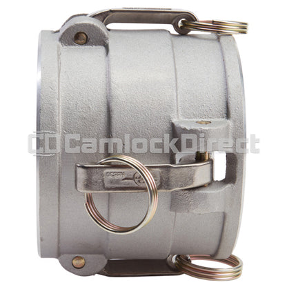 Aluminum 6" Female Camlock x 6" Female Camlock