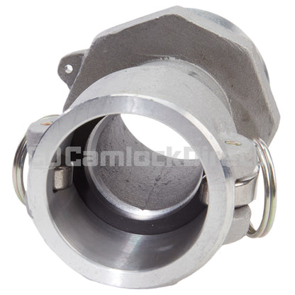 Aluminum 2" Female Camlock x 3" Male NPT