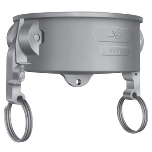 Aluminum Sta-Lok II 4" Female Camlock Dust Cap (USA)