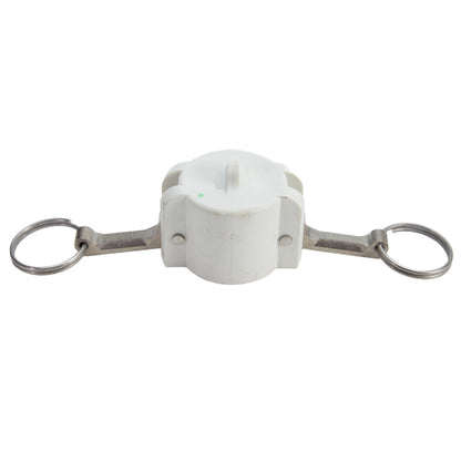 Food Grade Poly 1 1/4" Camlock Dust Cap (USA)