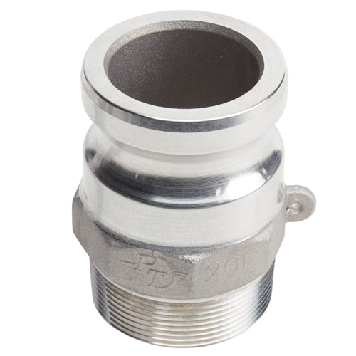 Aluminum 2" Male Camlock x 2" Male NPT