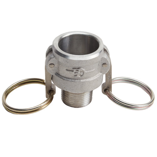 Aluminum 3/4" Female Camlock x 3/4" Male NPT