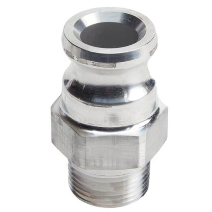 Aluminum 1" Male Camlock x 1" Male NPT (USA)