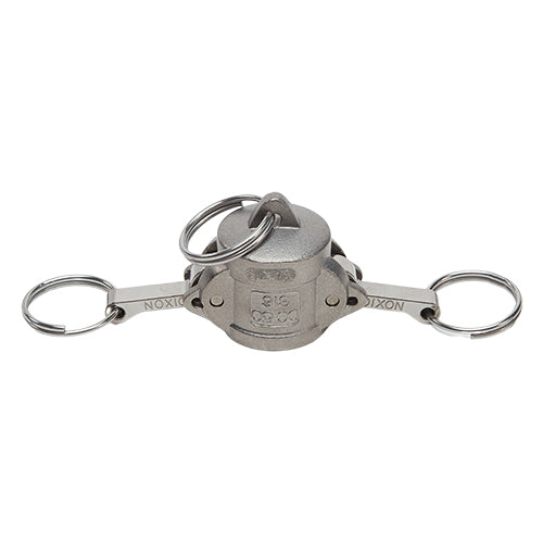 Stainless Steel 1/2" Camlock Female Dust Cap (USA)