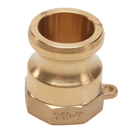 Brass 1" Male Camlock x 1" Female NPT (USA)