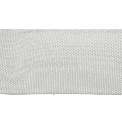 White 1 1/2" x 50' Camlock Single Jacket Mill Hose