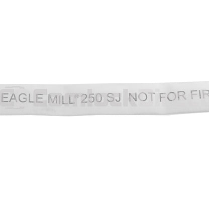 White 1 1/2" x 100' Camlock Single Jacket Mill Hose