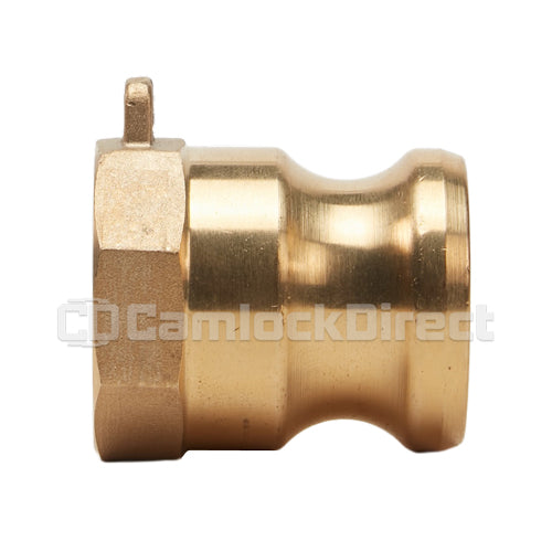 Brass 1" Male Camlock x 1" Female NPT