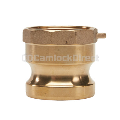 Brass 2" Male Camlock x 2" Female NPT