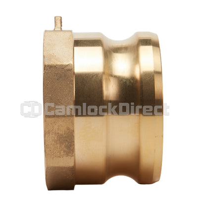 Brass 3" Male Camlock x 3" Female NPT