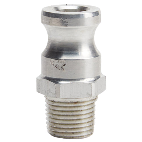 Aluminum 1/2" Male Camlock x 1/2" Male NPT