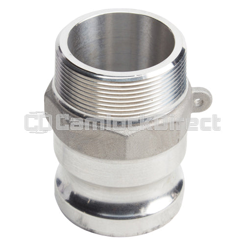 Aluminum 2" Male Camlock x 2" Male NPT