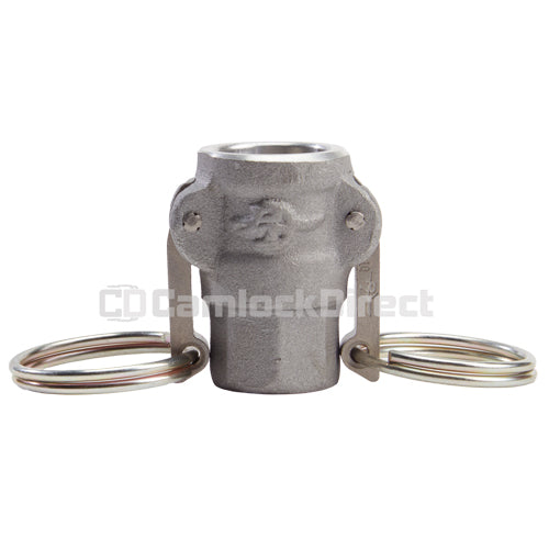 Aluminum 1/2" Female Camlock x 1/2" Female NPT