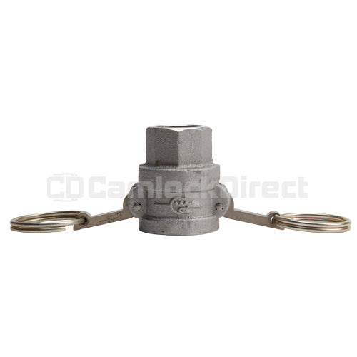 Aluminum 3/4" Female Camlock x 3/4" Female NPT