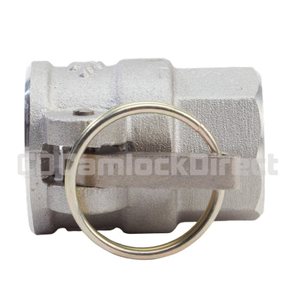 Aluminum 1" Female Camlock x 1" Female NPT