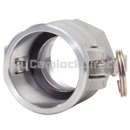 Aluminum 2" Female Camlock x 2" Female NPT