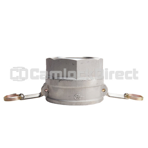 Aluminum 6" Female Camlock x 6" Female NPT