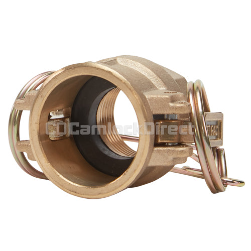 Brass 1/2" Female Camlock 1/2" "Female NPT