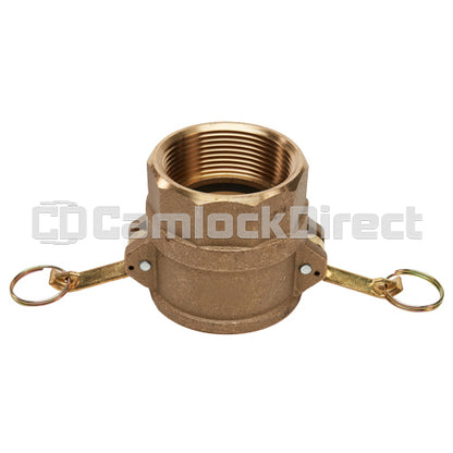 Brass 3" Female Camlock x 3" Female NPT