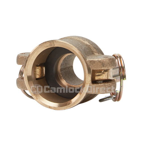 Brass 1/2" Female Camlock x 1/2" Male NPT