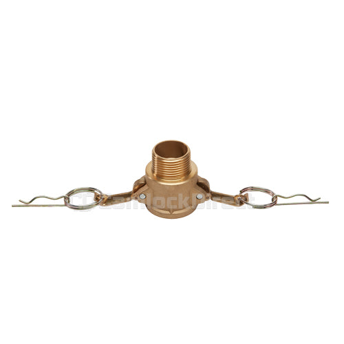 Brass 1" Female Camlock x 1" Male NPT